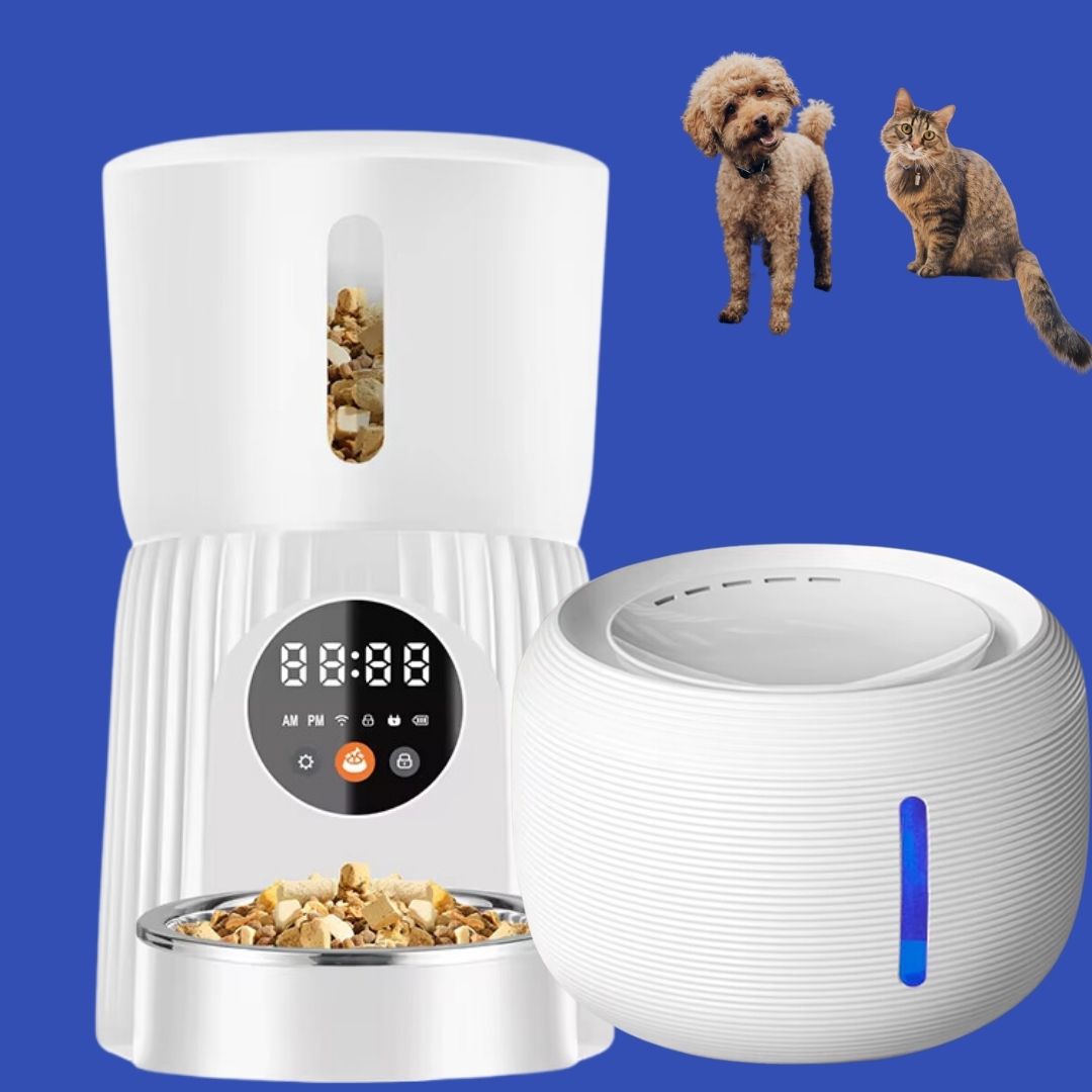 Kit TechLife – Fontana LED e Dispenser Automatico